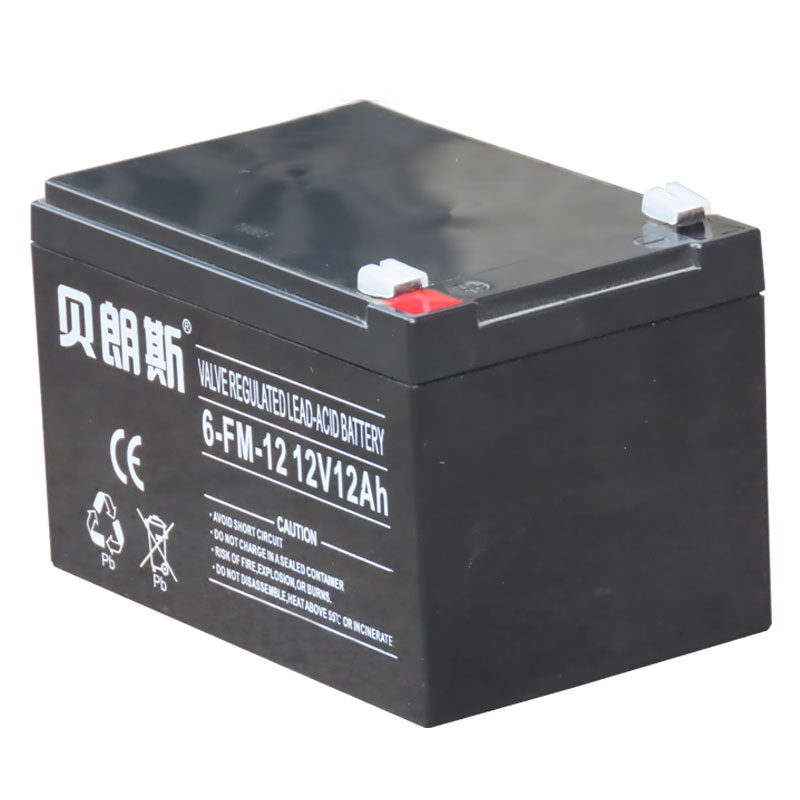 6-FM-12應急燈蓄電池12V12Ah 閥控式密封鉛酸免維護電池生產(chǎn)廠家